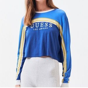 Guess Long Sleeve Striped Shirt Size XS